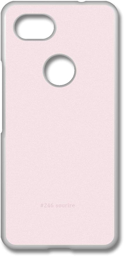 Amazon Sslink Google Pixel 3a グーグル ピクセル3a クリア ハードケース 246 Sourire ピンク系 ベビー ピンク系 くすみカラー おしゃれ オシャレ かわいい 可愛い 柄 カバー ジャケット スマートフォン スマホケース ケース カバー 通販