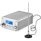 15W/7W FM Transmitter,Fm Transmitter for Church,Fm Broadcast Transmitter, 87~108MHz FM Radio Transmitter High-Fidelity Audio 