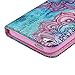 iPod Touch 5 Case, Stand Wallet Purse Credit Card ID Holders Magnetic Color PU Leather Ultra Slim Fit Flip Folio Cover for iPod Touch 5 6, Pink