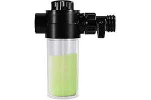 SINBANA Fertilizer Injector Bottle, Premium 4oz Injector Bottle with Valve and Hose End Sprayer Adapter Practical Liquid Inline Fertilizer Sprayer Dispenser Accessories for Botanical Gardens