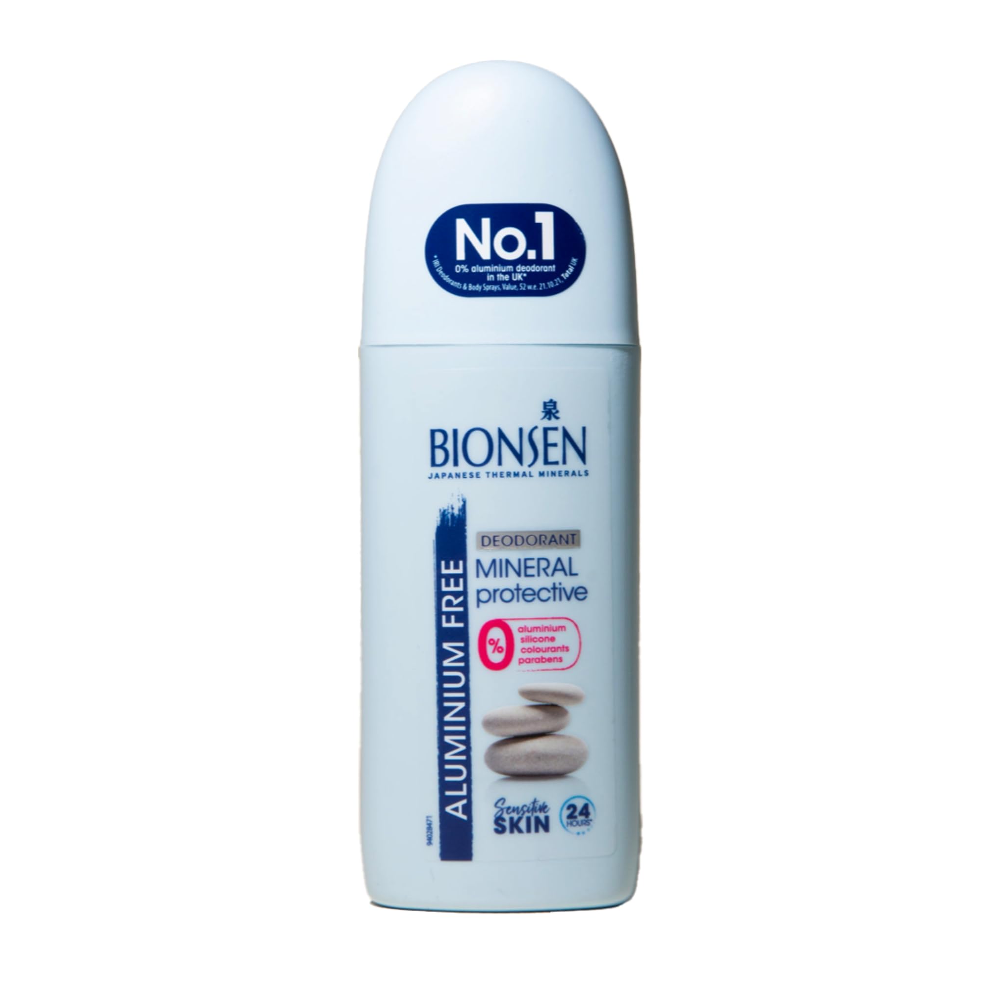 Bionsen Mineral Protective Deodorant, Paraben & Aluminium Free for Sensitive Skin, 100 ml