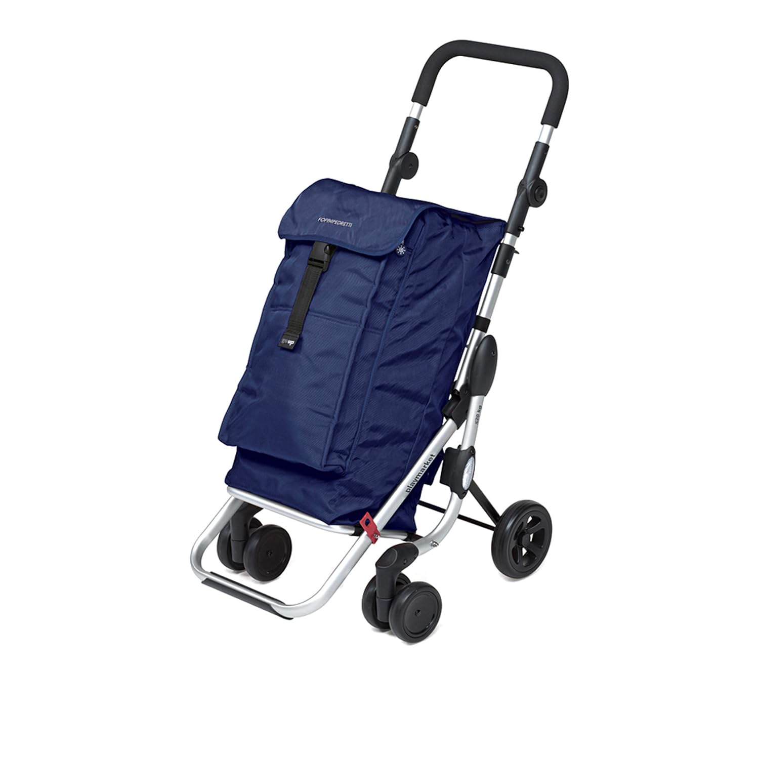 Foppapedretti “Go Up” Shopping Trolley Blu (Navy)