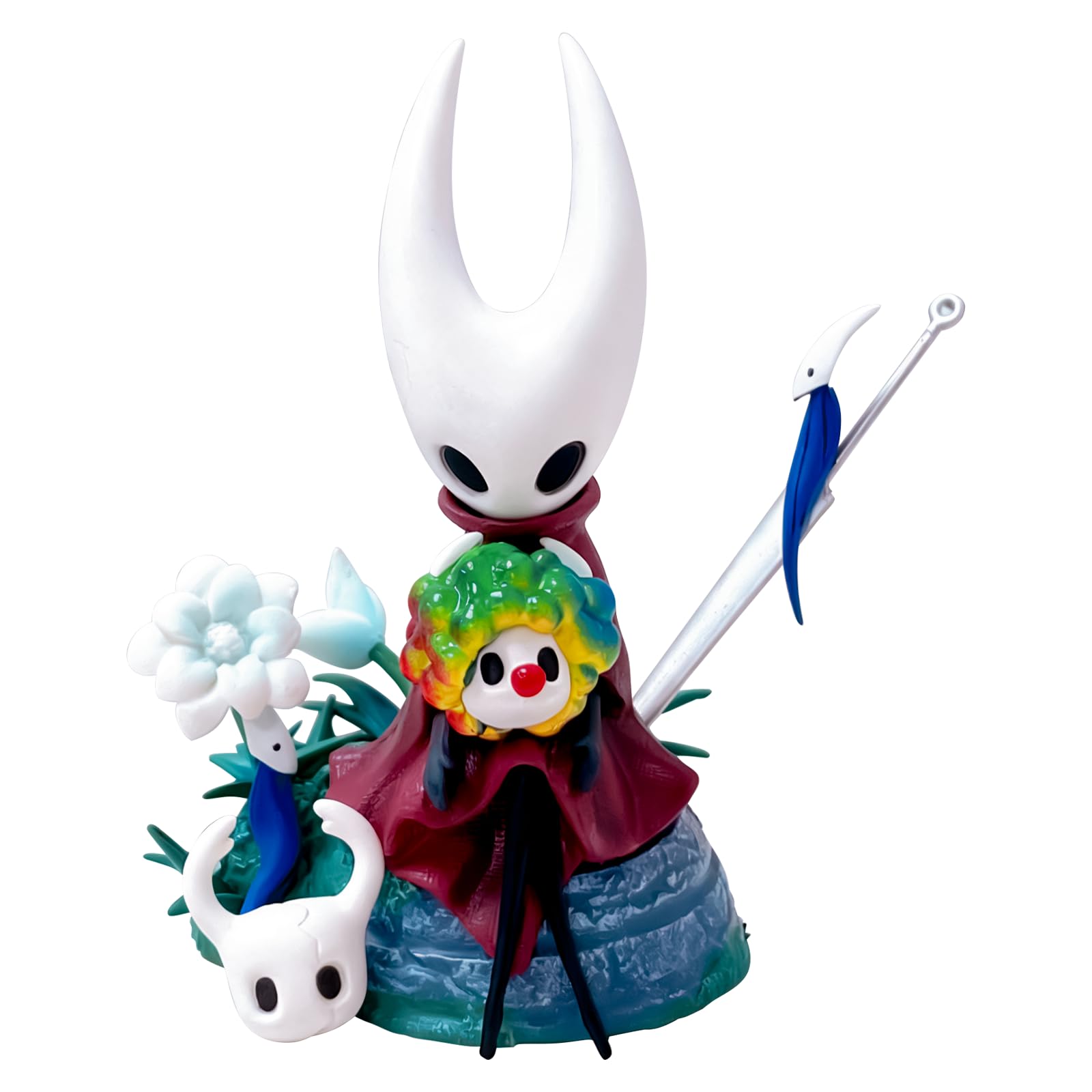 Hoolloww Knigghtt Silksonng Merch, Hoolloww Knigghtt Statue, Silksonng Statue, Horrneet Model, Anime Model, for Table Shelf Decoration TV Cabinet Room Bedroom Living