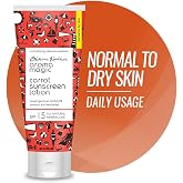 Aroma Magic Carrot Sunscreen Lotion with SPF 15 | Broad Spectrum UVA/UVB Protection | Non-Nano Zinc Oxide Mineral Sunblock | Non-Greasy Moisturizer for Dry Skin | 3.38 Fl Oz/100ml