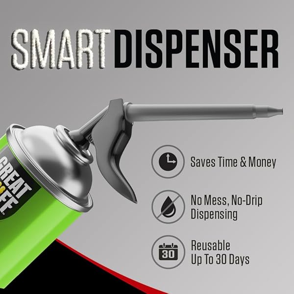 GREAT STUFF 99112809 SMART DISPENSER PESTBLOCK, GRAY