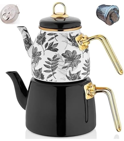 Turkish Tea Pots Korkmaz A227 Erna Turkish Teapot Set For Stovetop