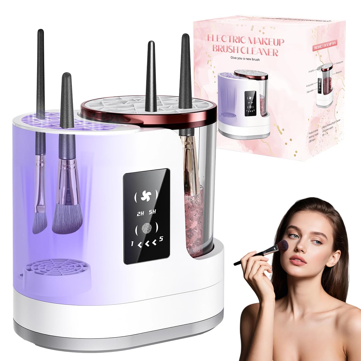 Photo 1 of **NEEDS CLEANING**Electric Makeup Brush Cleaner