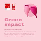 Intimina Lily Cup Size A - Thin Menstrual Cup, 8 Hour Protection view 7