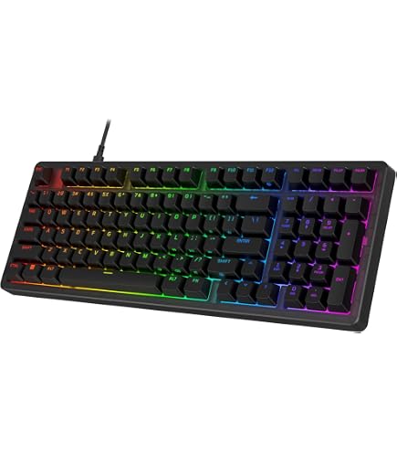 Amazon.com: HyperX Alloy Origins Core PBT HX Red Mechanical Gaming