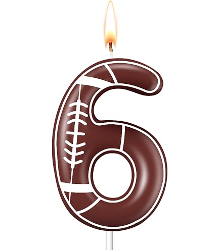 Decoración Para Tarta De Cumpleaños Temática Fútbol - Incluye Velas Número 13