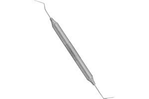 Pomee USA 704-996 Endodontic Explorer #DG16, Double-Ended 9.5 mm Hollow Handle, Ultra-Light Autoclavable Dental Instrument