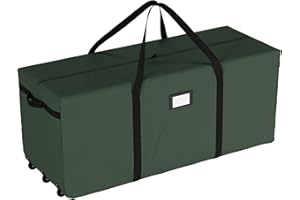 Elf Stor Rolling Duffle Christmas Tree Storage Bag - Green