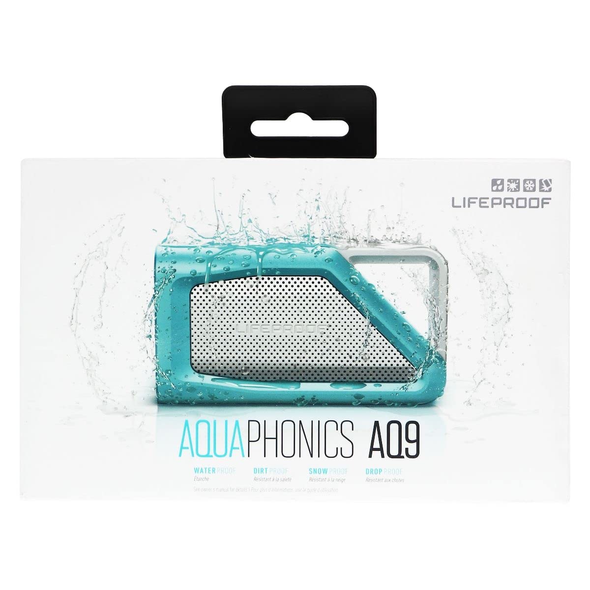LifeProof Aquaphonics AQ9 Waterproof Portable Bluetooth Speaker - Teal/Cool Grey