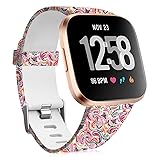 Maledan Compatible with Fitbit Versa 2 Bands, Soft
