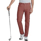 M MAELREG Golf Pants for Men Lightweight Moisture Wicking Business - 30"/32"/34" Stretch Flat Front Casual Dress Pant for Men