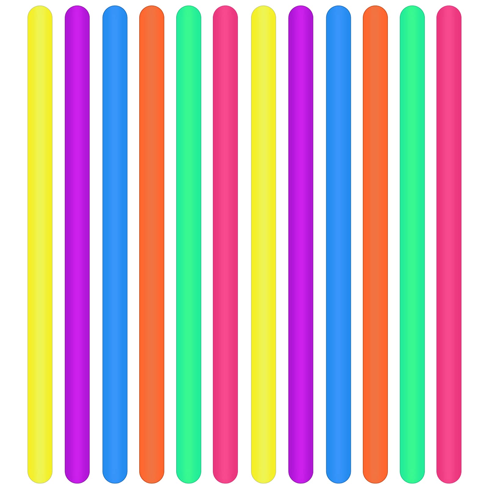 Firtink 12 Pcs Stretchy Fidget Noodles String Fidget Stretchy Noodle String Toy for Kids and Adults, DIY Hand-Knit Rope Anti Stress Rope Sensory Toy for Reducing Anxiety&Stress