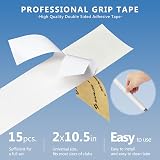 SAPLIZE Golf Regripping Kit with 15 Paper-Backed Tapes 5oz Solvent Vise Clamp view 3