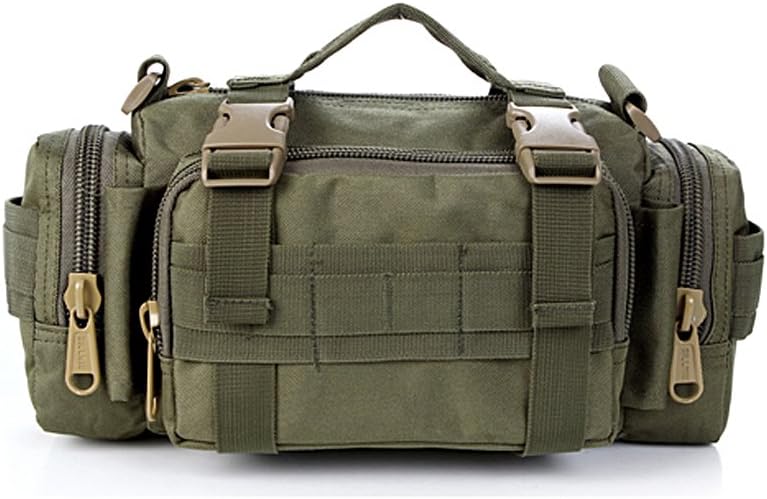 Tailcas® 600D Waterproof Utility Tactical Waist Pack Pouch Shoulder Bag Handbag Military Camping Hiking Bag Sport Outdoor Multi-purpose Bag, Especially Designed for Boys/Teens/Men