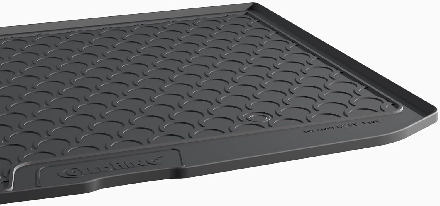 Gledring Rubbasol (Rubber) Trunk mat compatible with Audi A3 8V Sportback 2012-2020 (Upper variable floor), Black - Image 3