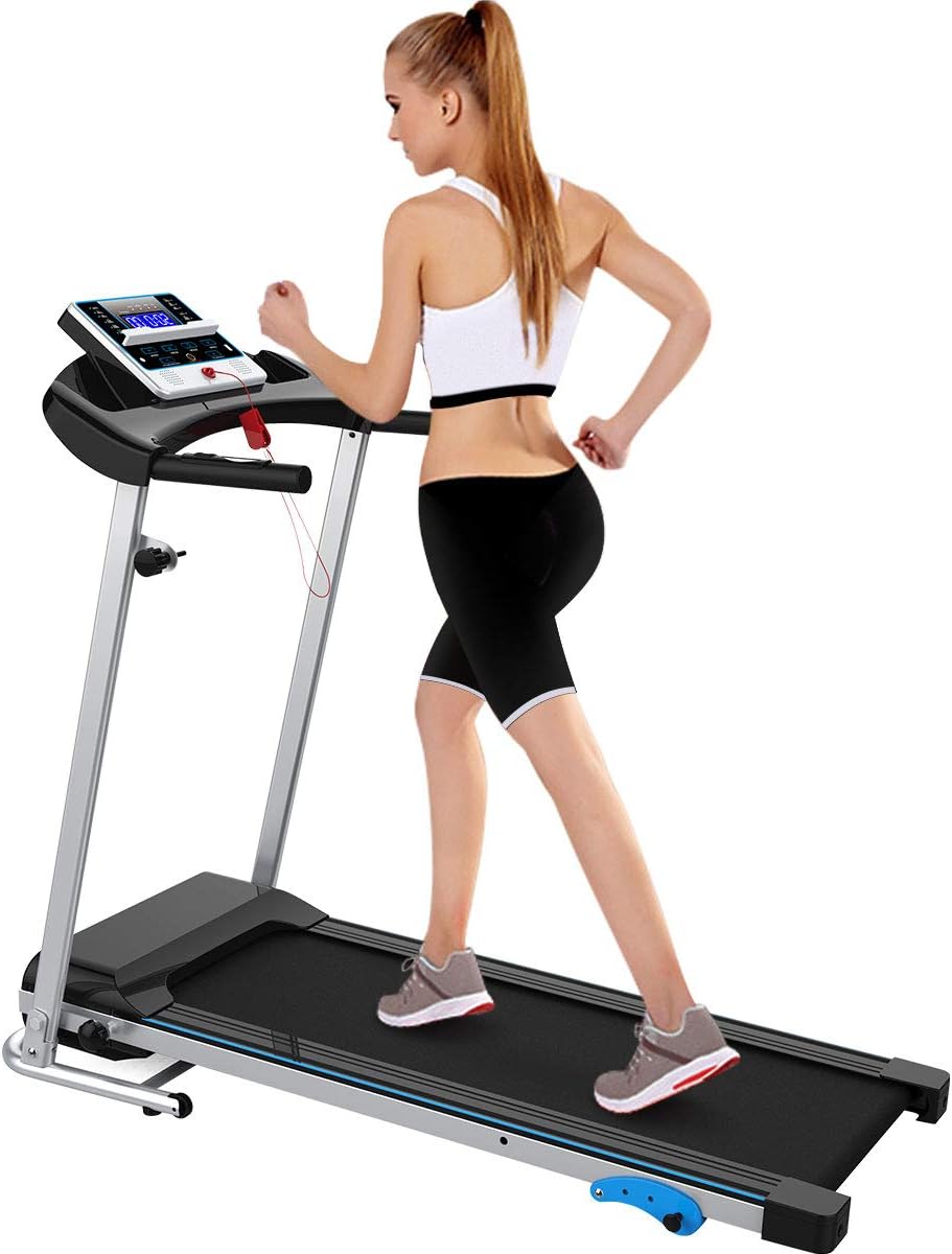 Merax Folding Treadmill for Home Use, Easy Assembly