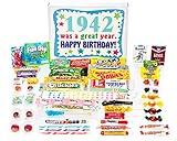 Woodstock Candy ~ 1942 78th Birthday Gift Box of Nostalgic Retro Candy from Childhood for 78 Year Old Man or Woman Born 1942