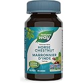 Nature’s Way Horse Chestnut – Helps Treat Varicose Veins and Digestive System Inflammation Relief – Horse Chestnut seeds and 