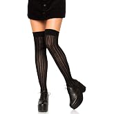 Leg Avenue Women&rsquo;s Long Socks Angie Rib Knit Knee High Socks for Women