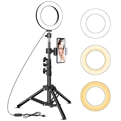 inch Ring Light with Tripod Stand Rovtop LED Kenya Ubuy