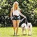 HICOBOS Dog Treat Training Pouch with Poop Bag Dispenser, 5 Pockets Well Organized Pup Reward Pouch Waist Pack, 6-in-1 Hands Free for Sports to Carry Treats, Toys, Phones, Earbuds, Waste Bags & Bowls