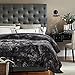 Chanasya Premium Wolf Faux Fur Throw Blanket - Soft, Fuzzy Sherpa & Minky Throw Blanket - for Bed or Couch - 92