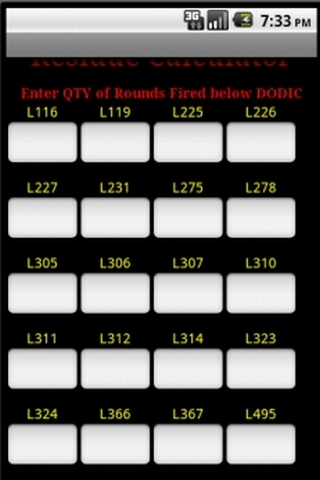 Advanced Military Ammunition Residue Calculator