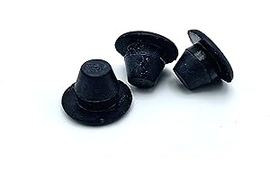 LAZZAR'S FLOOR JACK 8.5mm Floor Bottle Jack Plugs - 3 Pack, Black Rubber Hydraulic Filler Bung For Oil Reservoir Hole