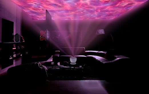 Aurora Master - Lámpara de proyector multicolor LED, luces de ...