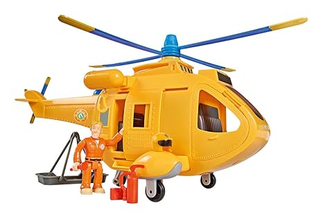 Smoby 109251002002 - Feuerwehrmann Sam Helicoptere Wallaby 2