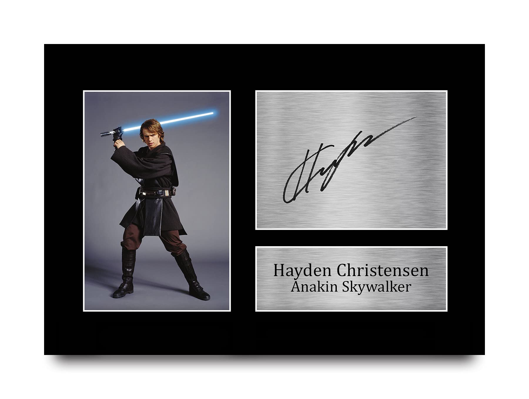 HWC Trading Hayden Christensen Gift Signed A4 Printed Autograph Star Wars Gifts Anakin Skywalker Print Photo Picture Display — image 1