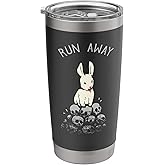 Run Away - Killer Rabbit Stainless Steel Insulated Tumbler