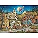 Bits and Pieces - 300 Large Piece Jigsaw Puzzle for Adults - The Witching Hour, Halloween - by Artist Bonnie White - 300 pc Jigsaw
