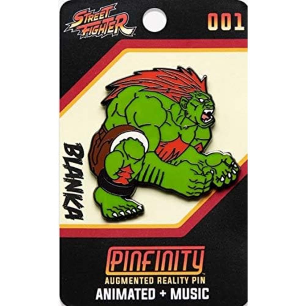 Street Fighter - Blanka - Augmented Reality Pin