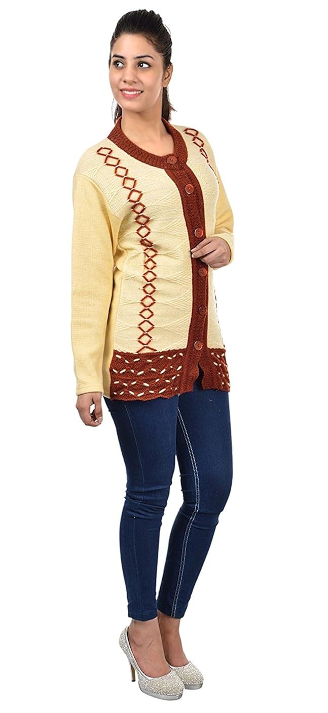 pilot full sleeve long woolen women cardigan