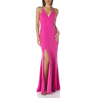 Amazon.com: Dress the Population Women's Paige Crepe Knit, Floor Length,  Mermaid, Halter Neck Dress, Black, XX-Small : Clothing, Shoes & Jewelry