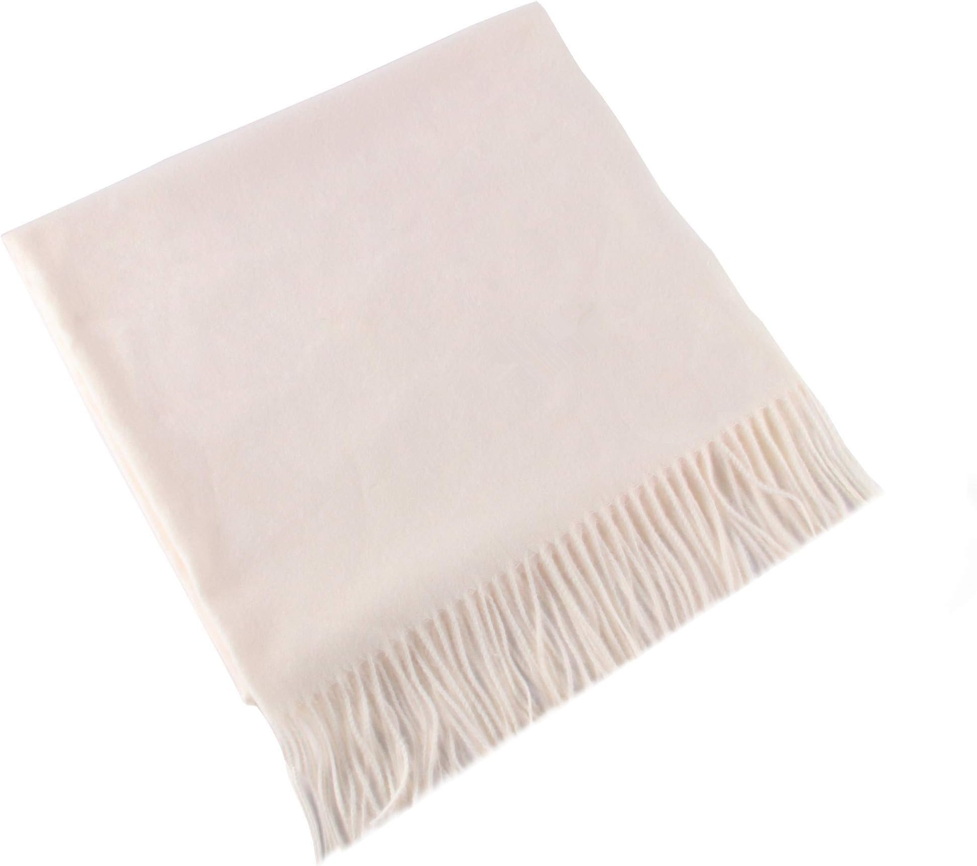 MMYOMIAutumn and Winter Korean Style Lovers of Super Pure Cashmere Scarf Shawl (oyster white)(Size: 200*65cm)