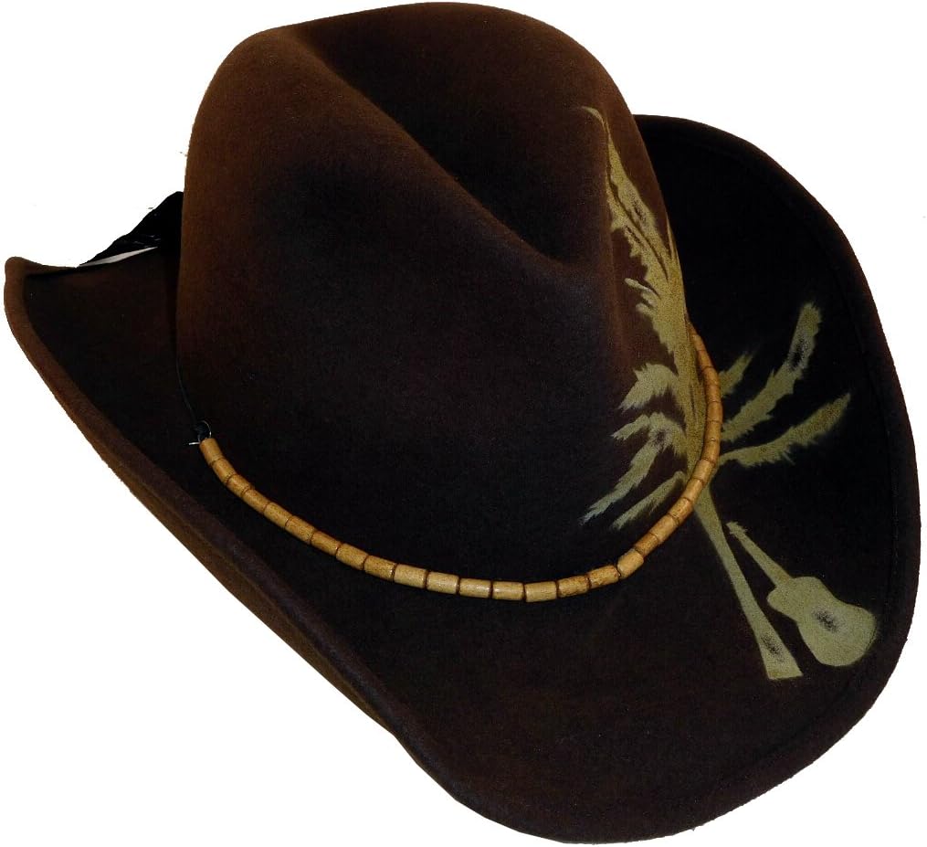 Kenny Chesney Blue Chair Bay 100% Wool Felt Hat