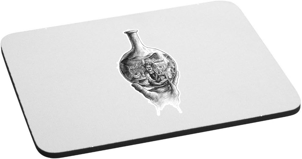 Computer Mouse Pad - Esher's Heisenberg - Parody Design by B&A