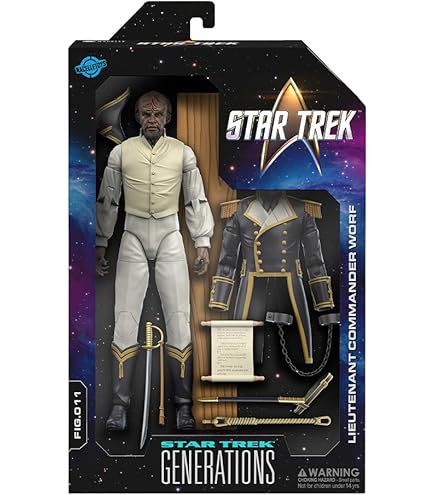 Amazon.com: Star Trek: Deep Space Nine Worf Mini Master : Toys & Games