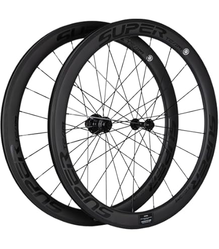 パーツ Superteam 60mm rim 700C Amazon.com : Superteam 60mm Wheelset 700c Clincher 25mm U-Shape