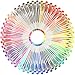 US Art Supply Jewelescent 100 Unique Color Gel Pen Set - Professional Artist Quality Gel Ink Pens in Vibrant Colors - Standard, Glitter, Metallic, Neon, and Pastel - 100% Satisfaction Guarantee