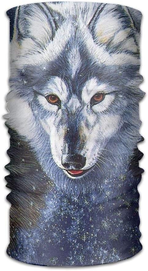 VICKKY Headwear Headband Dogs Drawing Head Scarf Wrap Sweatband Sport Headscarves For Men Women