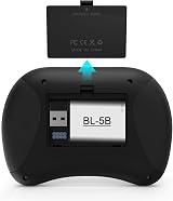Rii Mini Wireless Keyboard Touchpad Mouse Combo RGB Backlit 2.4G USB Receiver view 8
