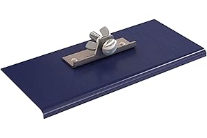 Bon 22-738 9-Inch by 4-Inch Blue Steel Walking Concrete Edger, 1/4-Inch Radius, 3/8-Inch Lip