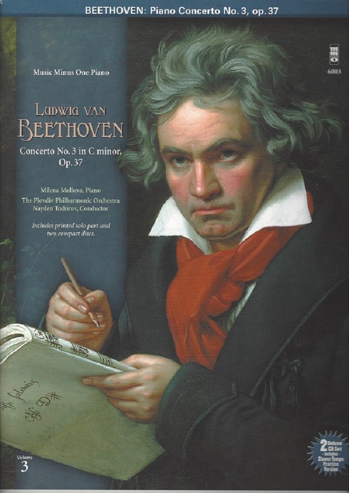 Beethoven: Concerto No. 3 in C Minor For Piano % Orchestra, Op. 37: Music Minus One Piano
